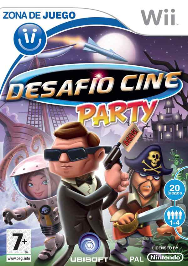 Zona De Juego Desafio Cine Party Wii